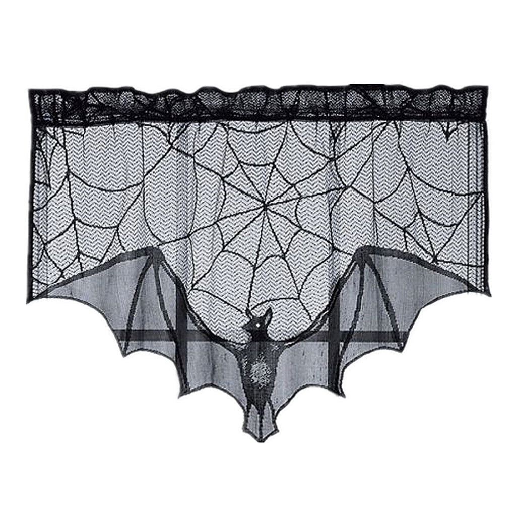 Halloween Decorative Bat Curtains