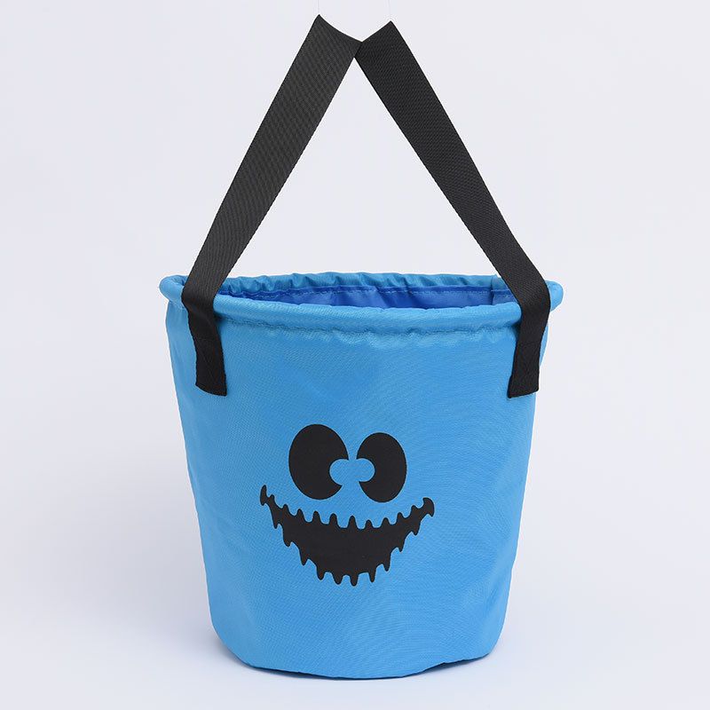 Fan-Shaped Basket With Light Bucket For Halloween
