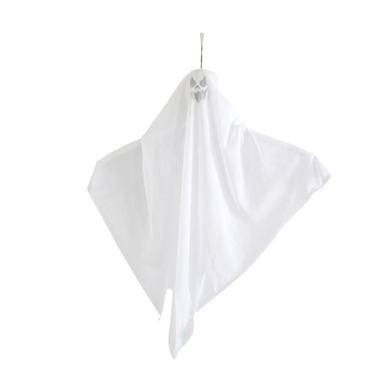 Halloween Glowing White Ghost Decoration Door Hanger
